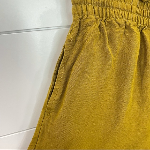 Madewell Linen-Cotton Drawstring Pull-On Shorts Size XS - Picture 6 of 9